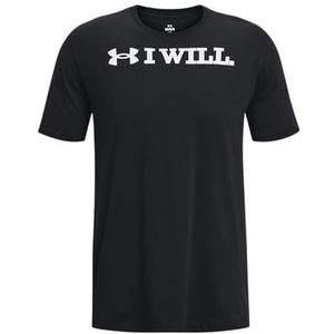 Under Armour UA I WLL SS1379023-001 XS Zwart//Wit, Zwart/Wit, XS