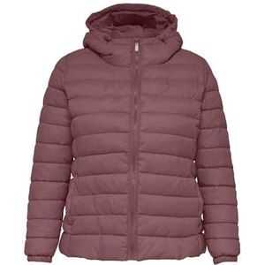 ONLY CARMAKOMA Dames CARTAHOE Hood Jacket OTW NOOS gewatteerde jas, Rose Brown, M-46/48, rosébruin., M