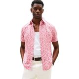 TOMMY HILFIGER Overhemd  rosa / wit