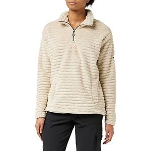 Dare 2b Womens Lush Half Zip Pullover Fleece Jas, Gerst Wit, 32
