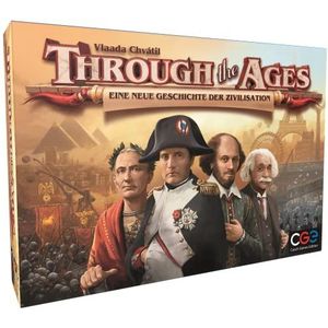Through The Ages: een nieuw verhaal van de beschaving | Czech Games Edition | Duits | strategiespel | voor 2-4 personen | vanaf 14 jaar