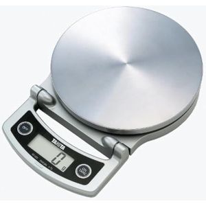 Tanita KD-400 Keukenweegschaal, digitaal klapdisplay, zilver, 5 kg/1 g.