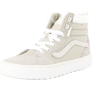 Vans Filmore Hi Vansguard Sneakers voor meisjes, Suède Nylon Drizzle White, 24 EU