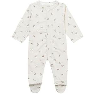 Noppies Baby Unisex baby playsuit lange mouwen AOP overall, Willow Grey - N044, 68 cm