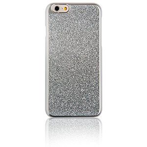Spada 25605 Glitter harde beschermhoes voor Apple iPhone 6/6S zilver