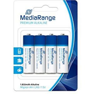MediaRange MRBAT104 niet-oplaadbare batterij (1,5 V cilindrische basisbatterijen) Wit Blauw