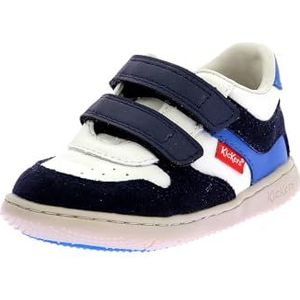 KICKERS - KickMotion 960555-10-103 - Sneakers - Blauw - Synthetisch en Leer