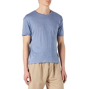 Gianni Lupo GL087Q T-shirt, lichtblauw, XS voor heren