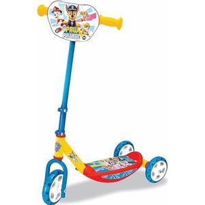 Smoby 750190 - Paw Patrol step, 3 wielen, in hoogte verstelbaar stuur, stabiel metalen frame, eenvoudig transport, voor kinderen vanaf 3 jaar