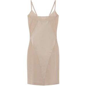 women'secret Shapewear jurk voor dames, Beige (Tan), L