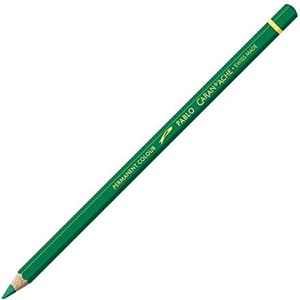 Caran d'Ache Pablo Wooden Artist Quality Colour Potloden, kleurpotloden, kleurpotloden, 3 stuks/pak, kleur: 210 Emerald GREEN/SMARAGDGROEN (666.210) / FSC™-gecertificeerd cederhout