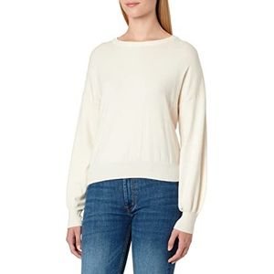 ONLY Dames Onllely L/S Pullover KNT Noos Sweater, Witte dop Grijs/Detail: Wit Melange, 3XL