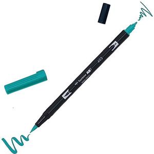 Tombow ABT-403 viltstift ABT Dual Brush Pen met twee punten helder blauw