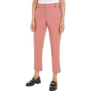 Tommy Hilfiger Dames Broek Slim Fit Chino, Roze (Teaberry Blossom), 68
