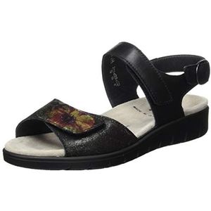 Semler dames dunja riempje sandalen, Zwart Zwart Zwart 001, 40.5 EU