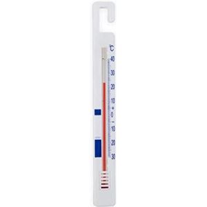 Fackelmann thermometer voor koelkast en vriezer, kunststof, wit, 15,3 x 1,5 x 0,5 cm