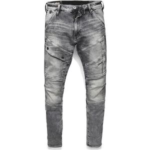G-STAR RAW Airblaze 3D Skinny Jeans voor heren, Faded Seal Grijs, 28W / 30L