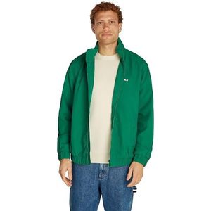 Tommy Jeans TJM ESSENTIAL JACKET EXT Windjack voor heren, groen malachiet, XS, Groene malachiet, XS