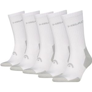 HEAD - ELEMENTEN TENNIS CREW 5P - Sokken - Wit