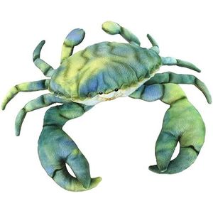 Hansa - Krabbe groen lichtblauw pluche