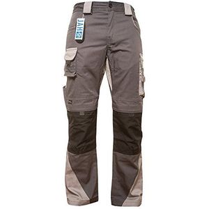 Jah 2110 Cargobroek 5 stuks polyester/katoen Cordura grijs/zwart maat 54