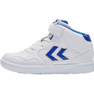 hummel Camden HIGH JR Sneaker, wit/blauw, 32 EU