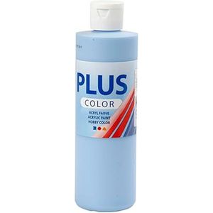Plus Color Acrylverf, Craft Paint - Sky Blue - 1 Fles van 250 ml