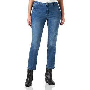 United Colors of Benetton Broek 4NF1DF02U jeans, denim blauw 902, 42 dames, Denim blauw 902, 38 NL