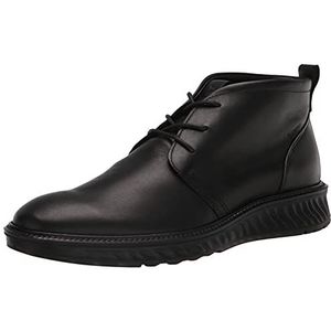 ECCO Heren St. 1 Hybrid Gore-tex waterdichte Chukka Boot, Zwart, 41 EU