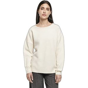 Urban Classics Dames Ladies Chunky Fluffy Sweater Sweatshirt, Whitesand, M