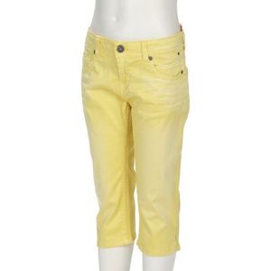 Tommy Hilfiger VICTORIA CAPRI VINTAGE SATEEN STR EX50927978 meisjes jeansbroek/capri & 7/8, geel (sun), 140 cm