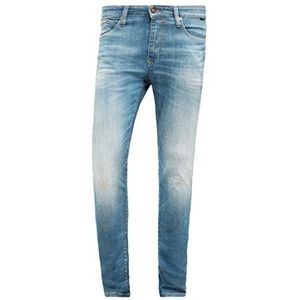 Mavi James Skinny Jeans voor heren, Ash Blue Ultra Move, 35W x 38L