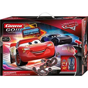 Carrera GO!!! Disney Cars Neon Nights - Racebaan