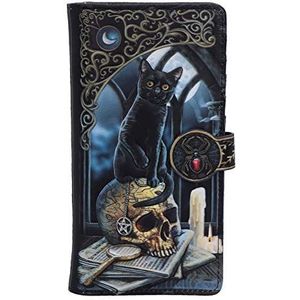 Nemesis Now Lisa Parker Spirits of Salem Black Cat Skull Map Reliëf Portemonnee, Polyurethaan, 18,5 cm