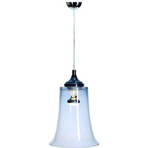 SIGNATURE HOME COLLECTION Plafondhanglamp met glazen scherm, hanglamp, 21 x 21 x 30 cm, totale hoogte maximaal 120 cm, glas doorzichtig CO-118-PA