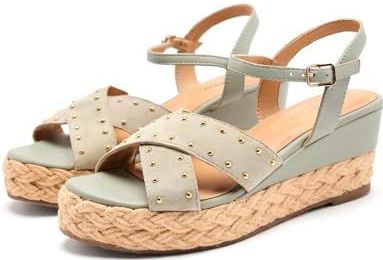 Gioseppo - Gilsum - Sandalen - Zwart - Leer - Lage Hak