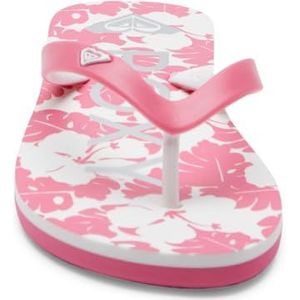 Roxy Tahiti sandalen voor jongens en meisjes, super roze/wit, 28 EU, Super Roze Wit, 28 EU