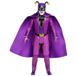 McFarlane Toys DC Retro The Joker Action Figure - 6 Inch, Geïnspireerd door Batman 66' Comic, Klassiek Ontwerp met Articulatie, Inclusief Grote Sleutel - Collectible Toy