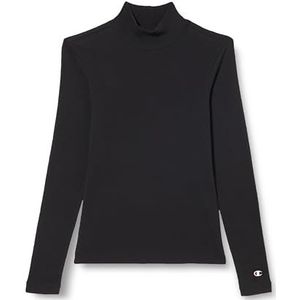 Champion shirt met lange mouwen voor dames, zwart., XL