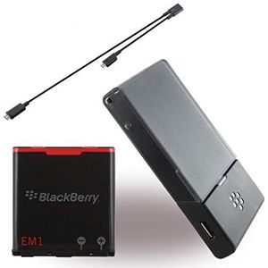 Blackberry ACC-39461-101 Em1 Bundel accu en oplader zwart