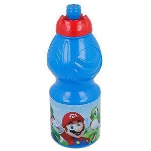 2710; Super Mario sportfles; kunststofproduct; BPA-vrij; inhoud 400 ml; waterfles