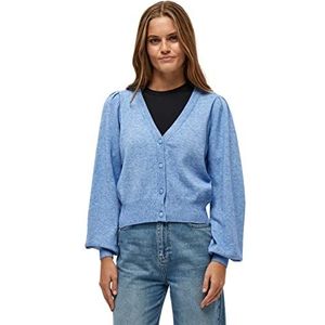 Minus Dames Mary Knit Cardigan Sweater, Light Palace Blauw, XXL