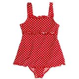 Playshoes UV badpak Kinderen Stippen - Rood - Maat 898/104