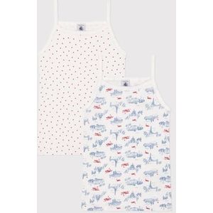 Petit Bateau Hemden met bandjes (2 stuks) voor meisjes, Variant 1:, 3 Jaren