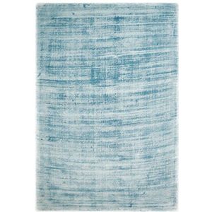 Bakero tapijten Rio viscose/katoen blauw 190 x 130 x 1.3 cm
