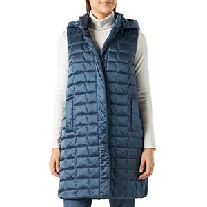 s.Oliver BLACK LABEL Outdoorvest voor dames, blauwgroen., 32