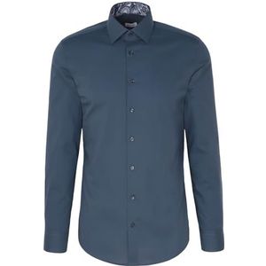 Seidensticker Zakelijk overhemd voor heren, turquoise, 36