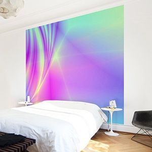 Apalis vliesbehang pastel background fotobehang vierkant, grootte, meerkleurig, 97904 192 x 192 cm multicolor