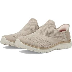 Skechers Dames deugd slanke sneaker, Taupe, 39 EU