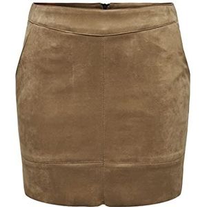 ONLY ONLJULIE rok voor dames, cognac, 32